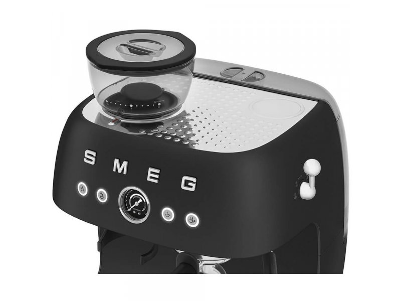 Smeg EGF03BLMEU панель управления — ротационный переключатель и кнопки без сенсорного экрана