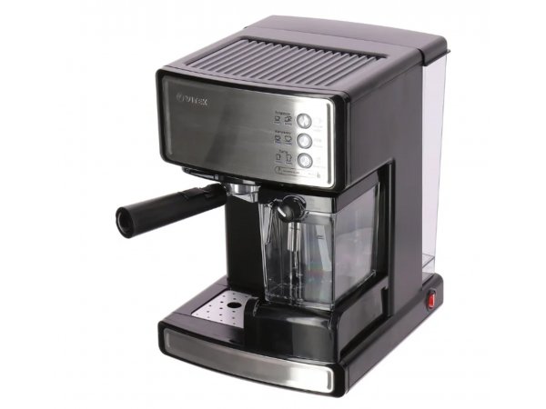 Vitek VT-1514 вид сбоку тонкий корпус решётка для чашек