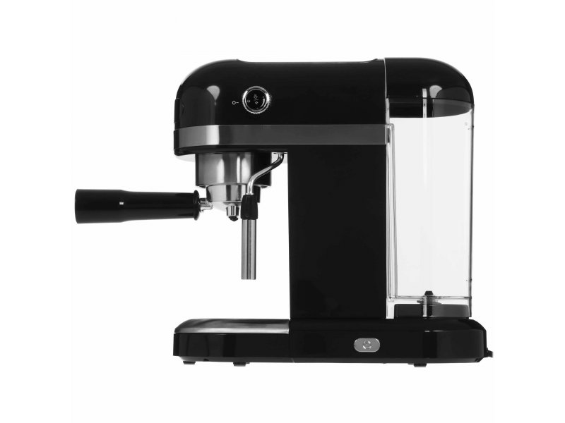 Zelmer ZCM7295 боковой профиль прозрачный резервуар для воды портафильтр компактный корпус