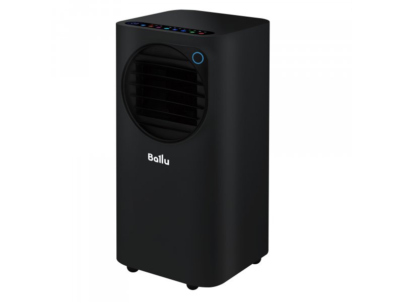 Ballu Eclipse BPAC-10 EPB/N6 мобильный кондиционер чёрный корпус вид спереди