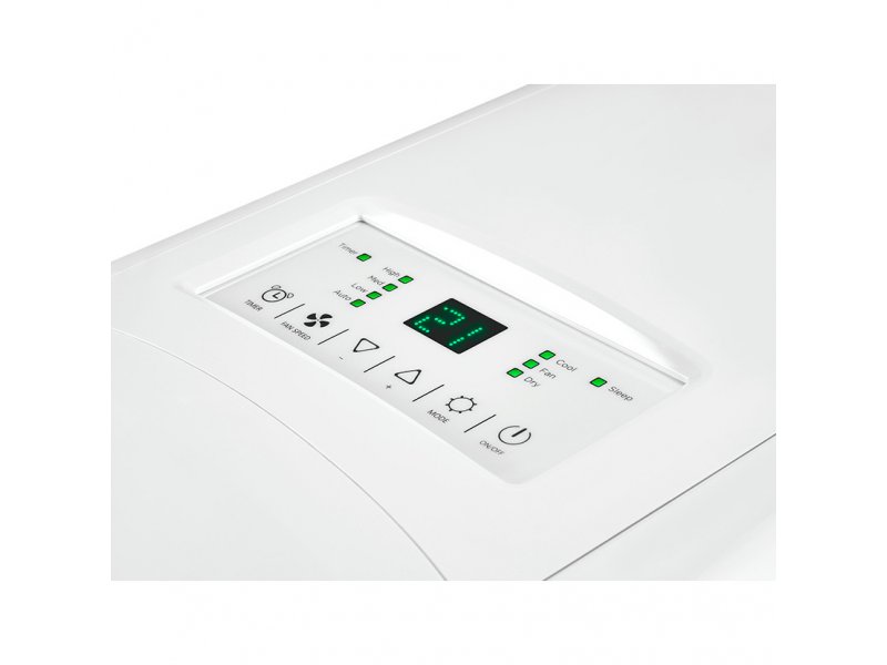 Ballu Smart Pro BPAC-20 CE_20Y панель управления на корпусе с кнопками, LED-индикаторами и дисплеем температуры