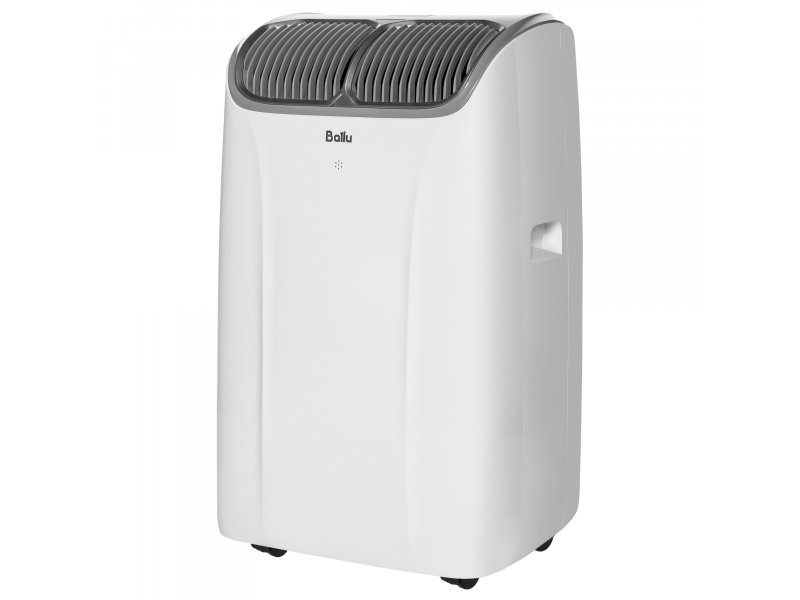 Ballu Platinum X4 BPHS-09 HX/N3 мобильный кондиционер белый корпус вид спереди
