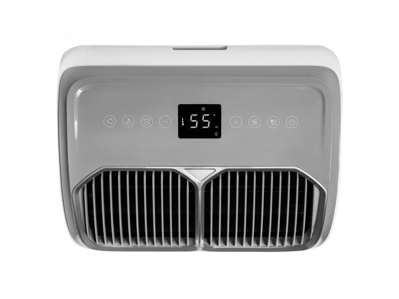 Ballu BPHS-09 HX/N3 LED-дисплей и панель управления режимами кондиционера вид сверху