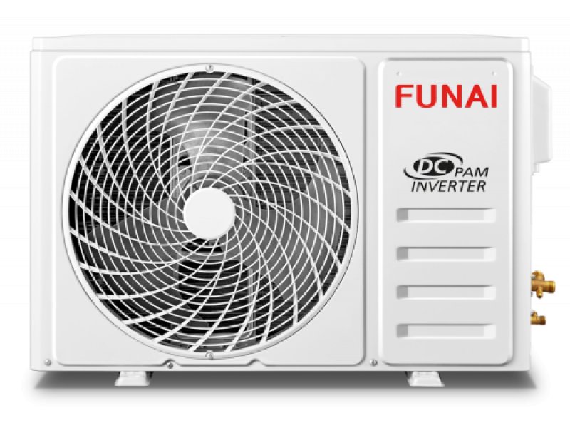 Funai Kadzoku Inverter RAC-I-KD35HP.D03 наружный блок компрессор медные порты подключения DC Inverter