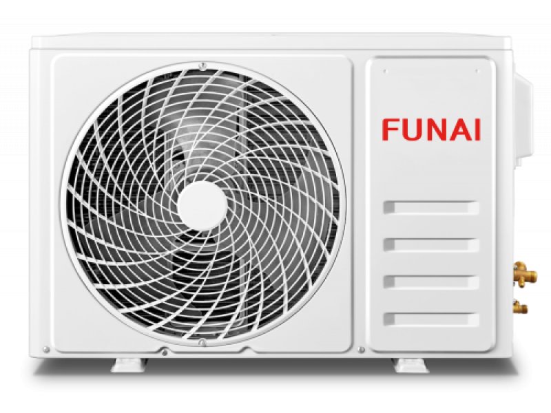 Funai Kadzoku RAC-KD25HP.D02 наружный блок компрессор медные разъёмы подключение фреона