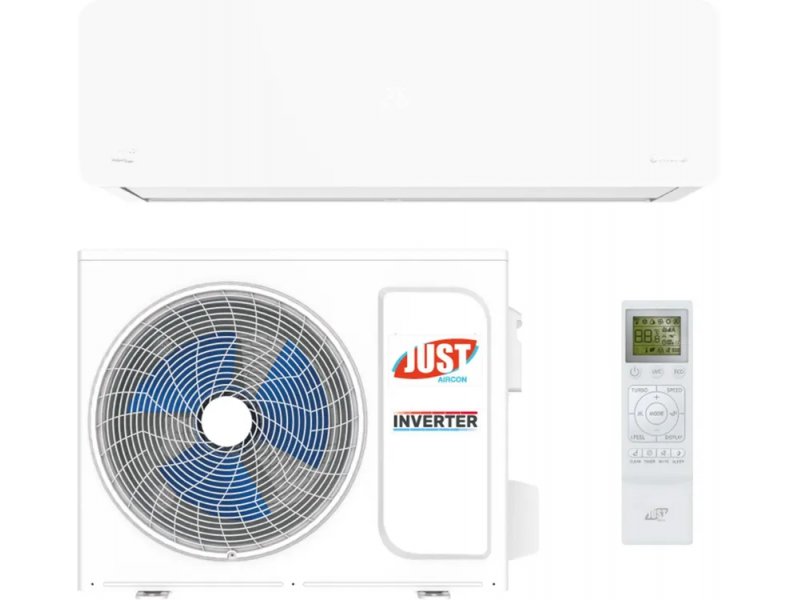 Just Aircon Blanche JAE-18HPSIA/MB внутренний и наружный блок комплект сплит-системы