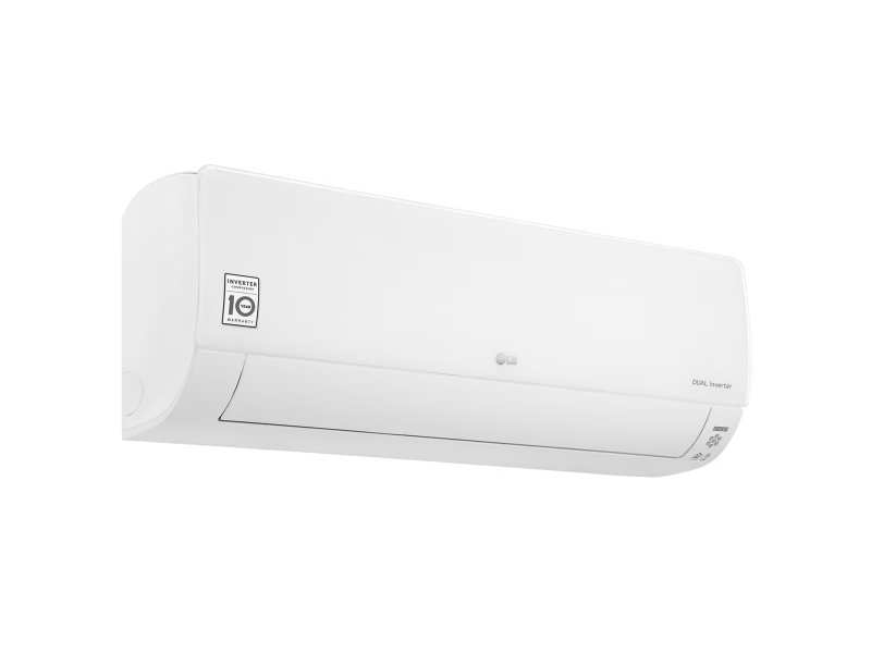 LG ProCool B24TS — компактный профиль корпуса, вид сбоку под углом, закрытая панель