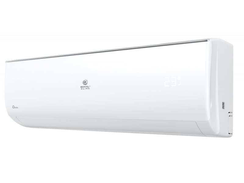 Royal Clima RC-GL55HN боковой профиль внутреннего блока, тонкий корпус, крепление на стене
