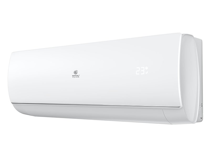 Royal Clima RC-PDC28HN боковой вид внутреннего блока глубина корпуса 198 мм