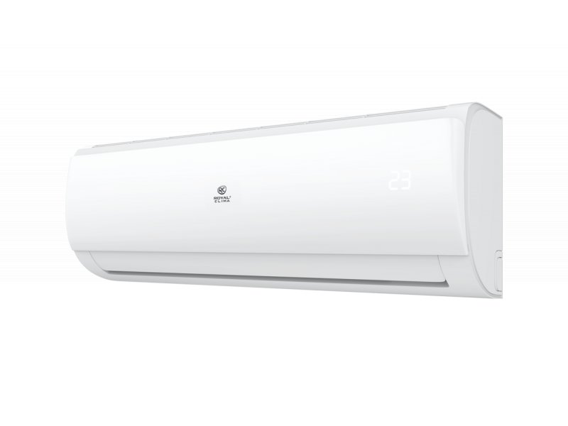 Royal Clima RC-TWL22HN боковой профиль внутреннего блока компактный корпус глубиной 194 мм