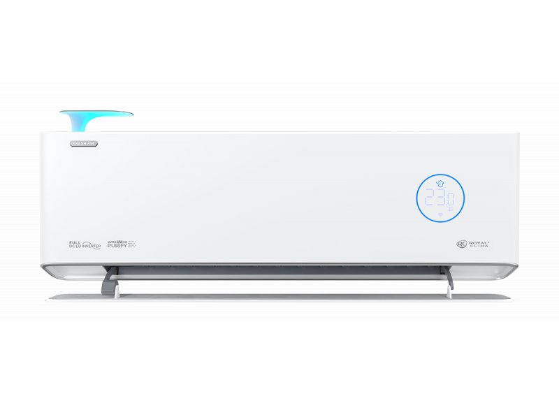 Royal Clima RCI-RF30HN внутренний блок белый корпус с дисплеем температуры