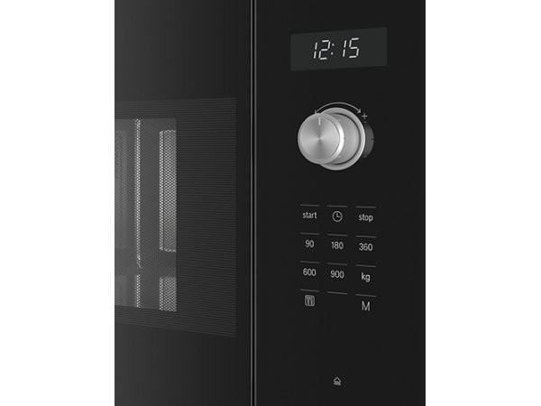 Bosch BFL554MS0 боковая панель управления с дисплеем 12:15, поворотной ручкой и кнопками управления