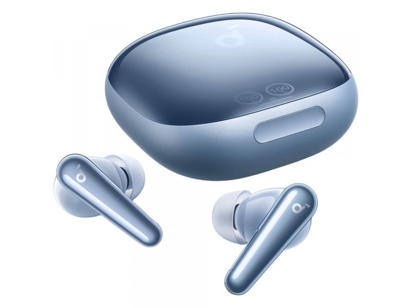 Кейс Soundcore Liberty 4 Pro с USB-C и поддержкой Qi — беспроводная зарядка на площадке