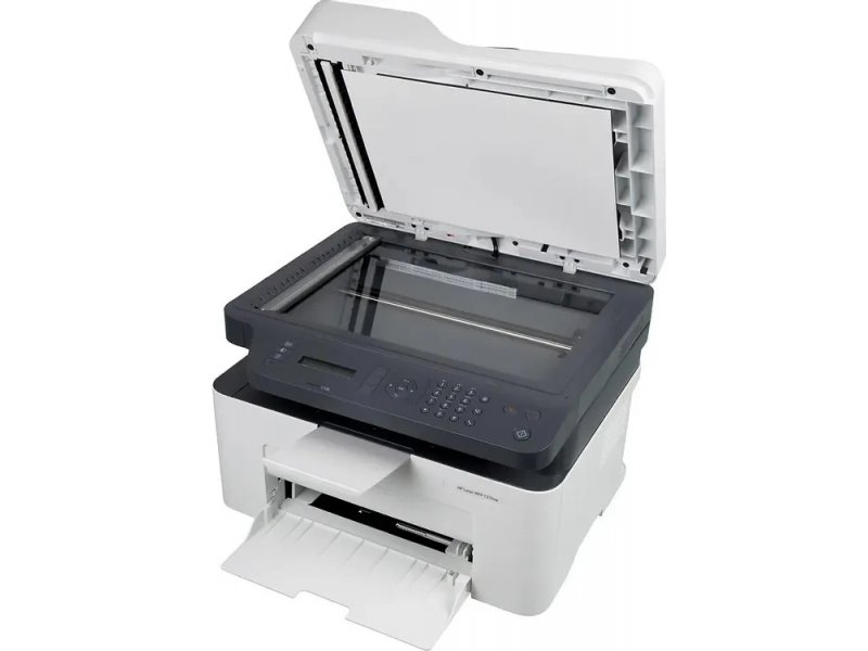 HP Laser 137fnw &mdash; картридж HP 106A W1106A, вид на отсек установки