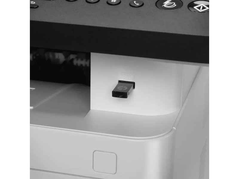 HP Laser 432FDN вид сбоку габариты 469x482x444 мм размещение в офисе