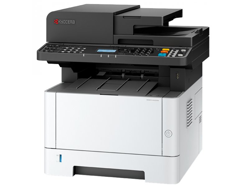 Kyocera Ecosys MA3500fx вид сбоку автоподатчик документов АПД 50 листов