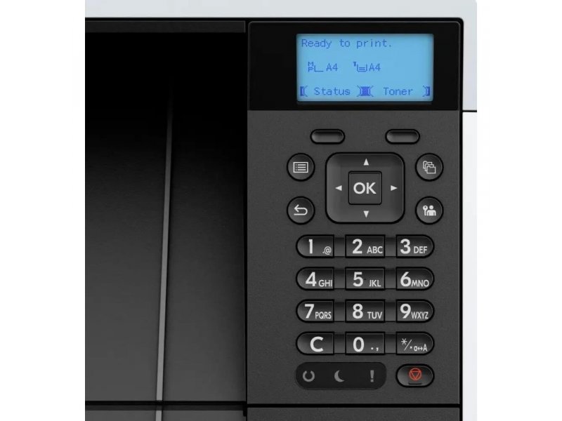 Kyocera Ecosys PA4000x вид сбоку габариты 387x272x393 мм корпус принтера