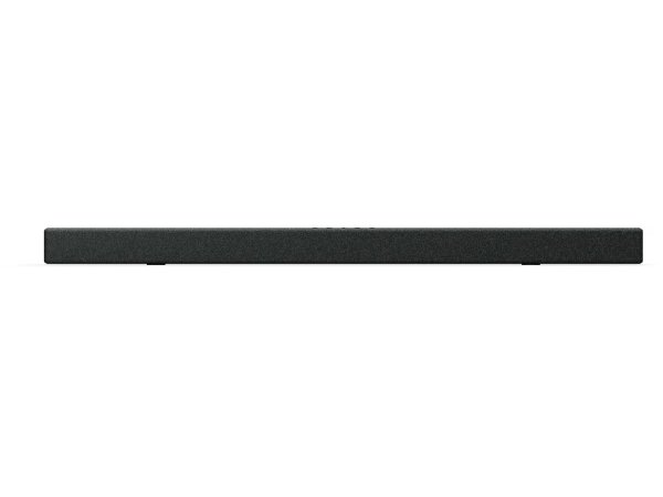 TCL C935U вид сверху — минималистичный дизайн панели, все элементы управления