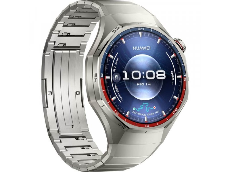 Huawei Watch GT 6 Pro 46mm профиль под углом 45 градусов металлический браслет толщина корпуса