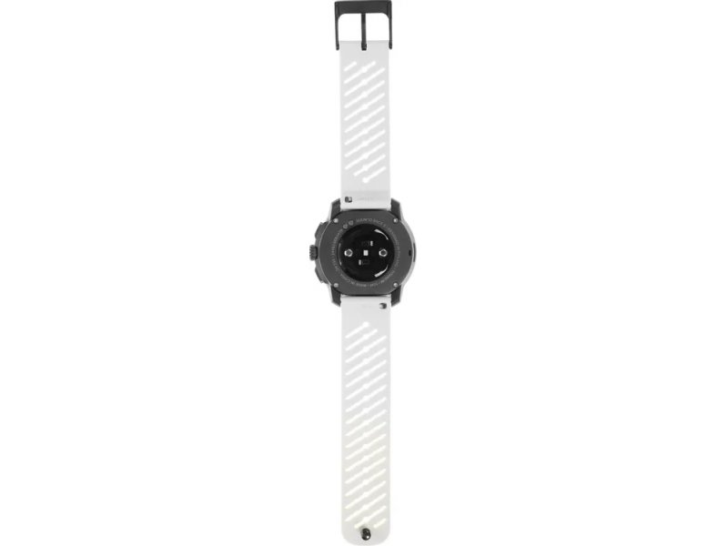 Suunto Race S серый — вид сбоку, боковые кнопки управления и профиль корпуса