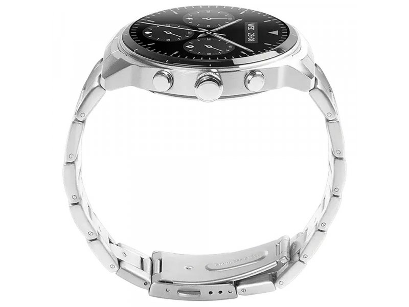 TTEC Tempus Pro 45mm — вид снизу, крепёжные элементы браслета, кнопки управления
