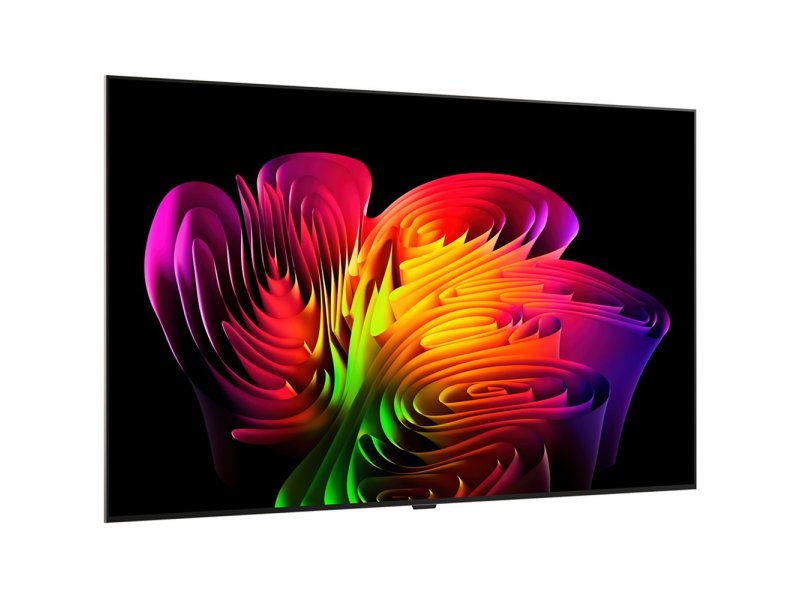 LG OLED83W6 на стене — минимальная глубина панели 2 см, боковой профиль