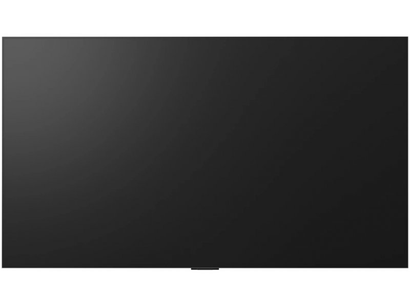 LG OLED97G6 — вид спереди в выключенном состоянии, плоская передняя панель