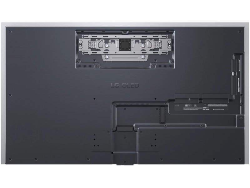 LG OLED97G6 — детали конструкции и монтажные точки VESA 600×400