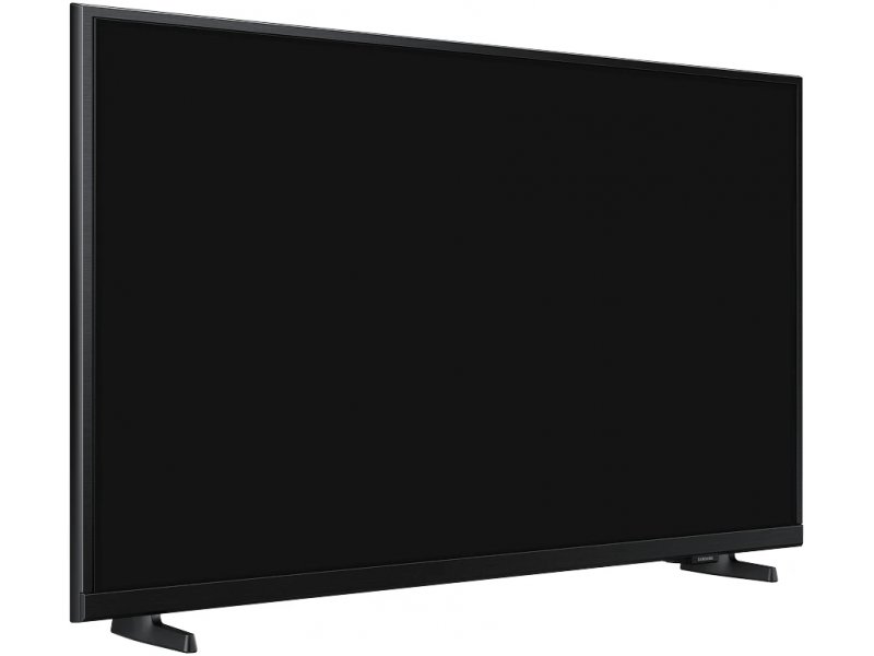 Samsung QE43QN70HAUXPY боковой профиль &mdash; подставка и конструкция корпуса с выключенным экраном