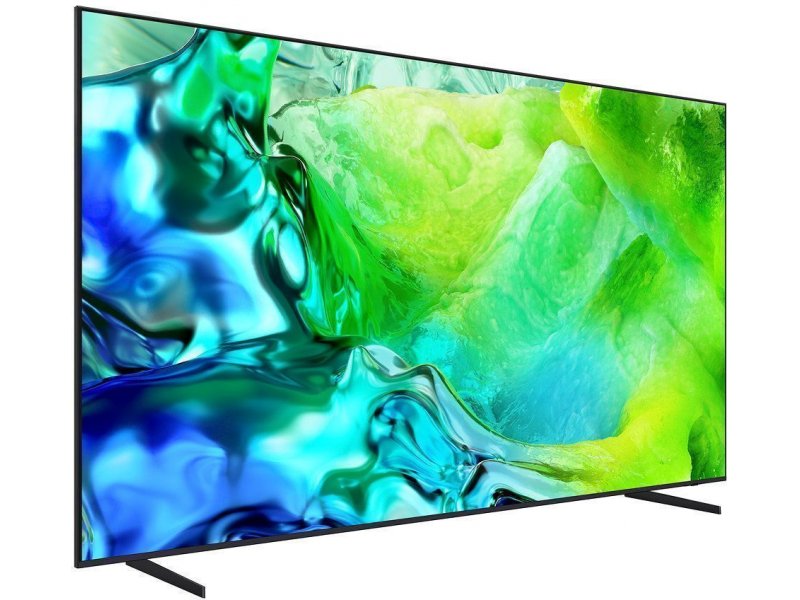 Samsung QE55QN80H — профиль и конструкция опоры, боковой вид