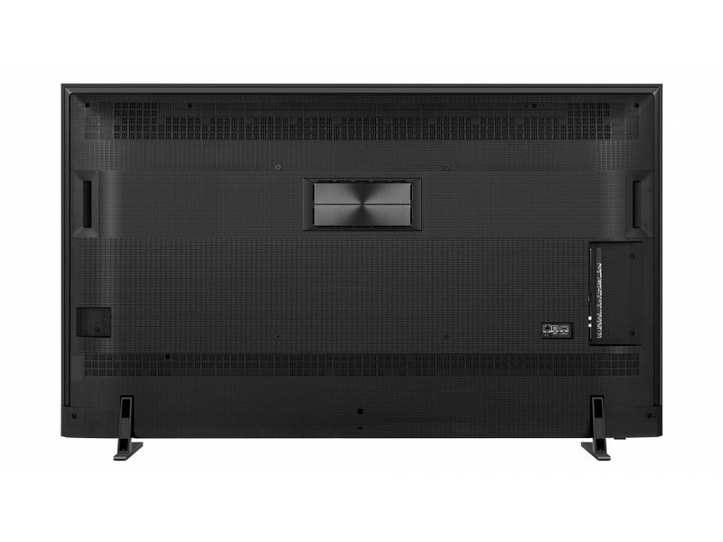 Toshiba 85Z770RE — задняя панель с вентиляционными решётками, порты и разъёмы, центральная подставка