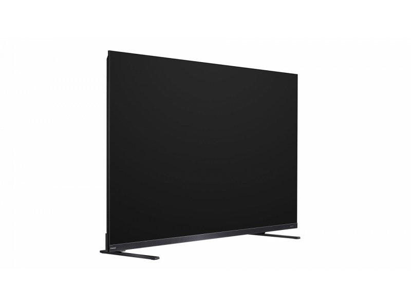 Toshiba 85Z770RE 85 дюймов — боковой профиль, тонкий корпус 7,6 см и конструкция подставки