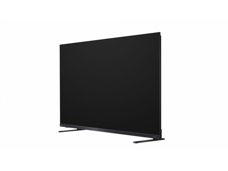 Toshiba 85Z770RE — глубина корпуса и дизайн подставки, вид сбоку