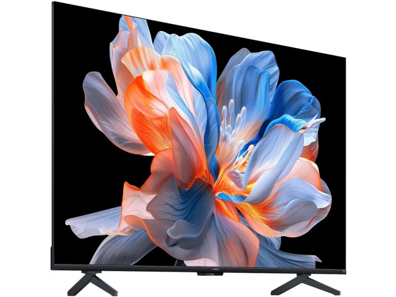 Xiaomi TV X Mini LED 43 2026 &mdash; вид под углом, тонкий профиль корпуса 6,6 см