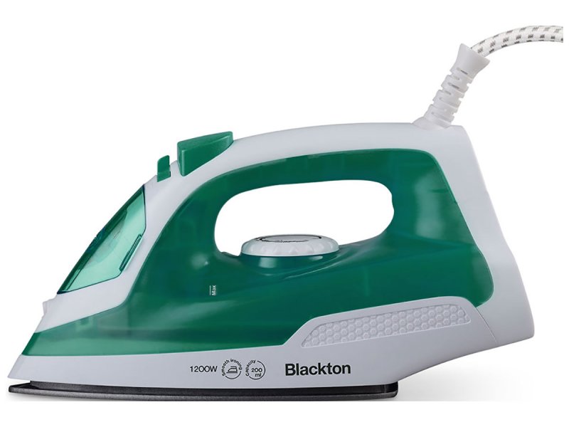 Утюг Blackton Bt SI1110 белый-зелёный — керамическая подошва и паровые функции