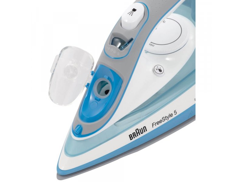 Braun SI5006BL вид сбоку сравнение размеров 30x14x14 см