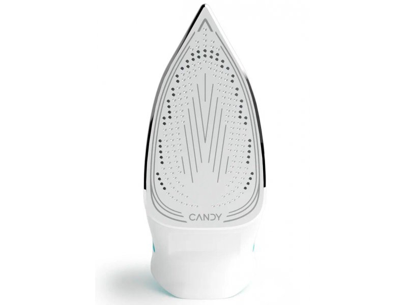 Candy CI-104 вид сбоку рукоятка форм-фактор бирюзовый белый корпус