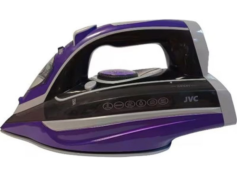 JVC JRI02 фиолетовый — вид сверху, кнопки управления и заливное отверстие