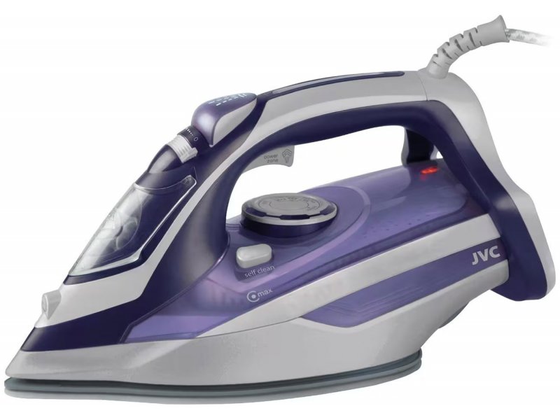 JVC JRI04 фиолетовый — паровой утюг с керамической подошвой