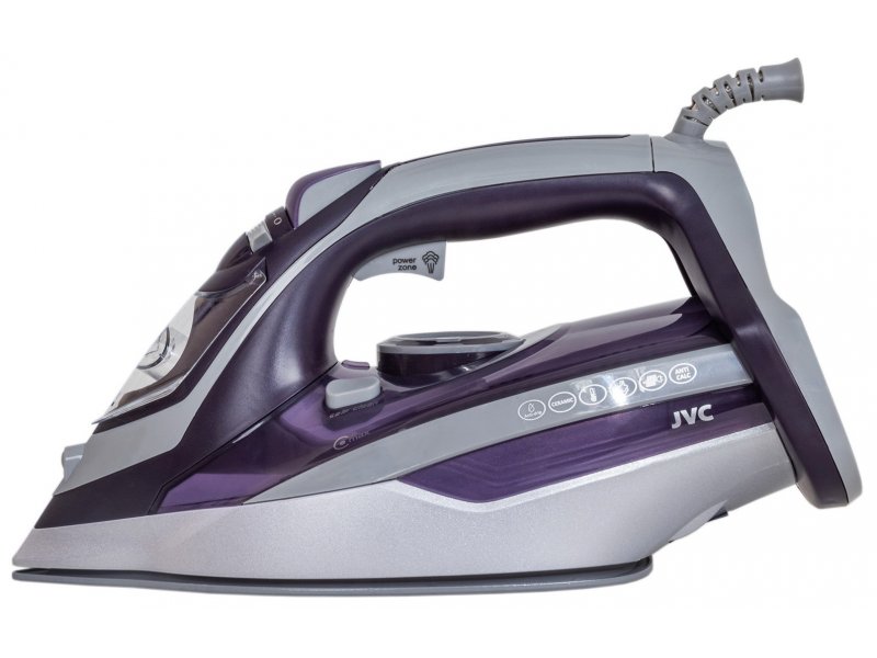 JVC JRI04 — керамическая подошва и отверстия для выхода пара