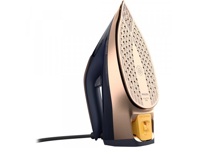 Philips DST 8050/20 синий — вид сбоку, рукоятка и шнур 3 м