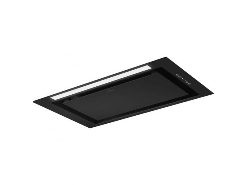 Elica Lane Sensor BLMAT/A/72 встраиваемая вытяжка 72 см черная в интерьере кухни