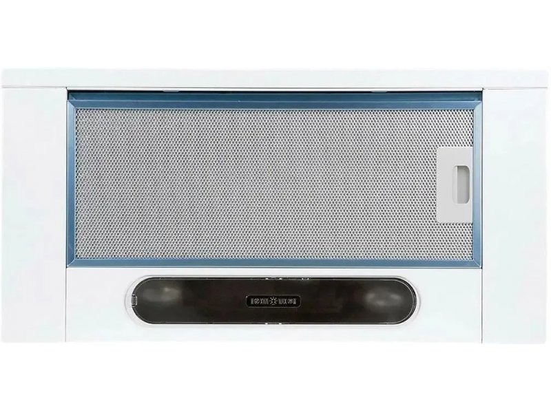 Jet Air Aurora LX/WH/F/60 встроенная в кухонный гарнитур — фронтальный вид с фильтрами и панелью управления
