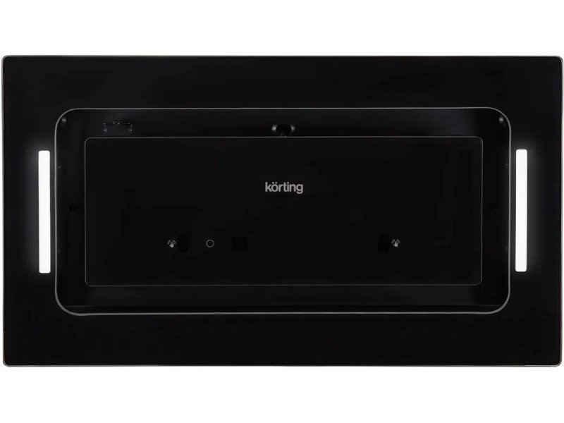 Korting KHI 6099 ICGN сенсорная панель управления с кнопками и логотипом Körting на чёрном стекле