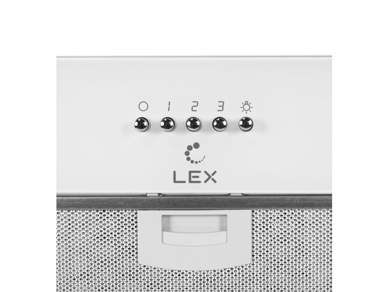 LEX Ghost G 600 панель управления пять механических кнопок выключение три скорости подсветка