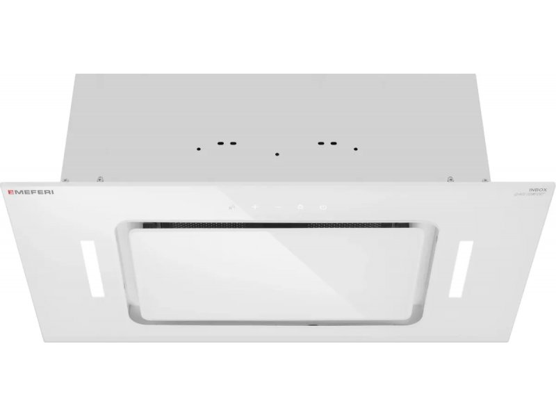 Meferi Power INBOX60WH Glass кнопочное управление и светодиодная подсветка на открытой панели