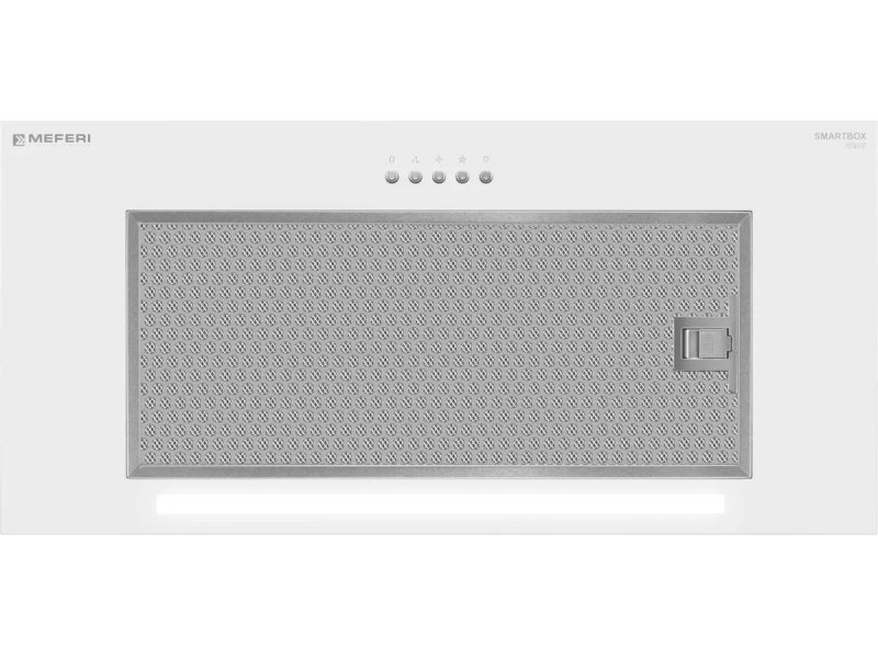 Meferi Power SmartBox60WH белый корпус, логотип бренда и минималистичная фронтальная панель