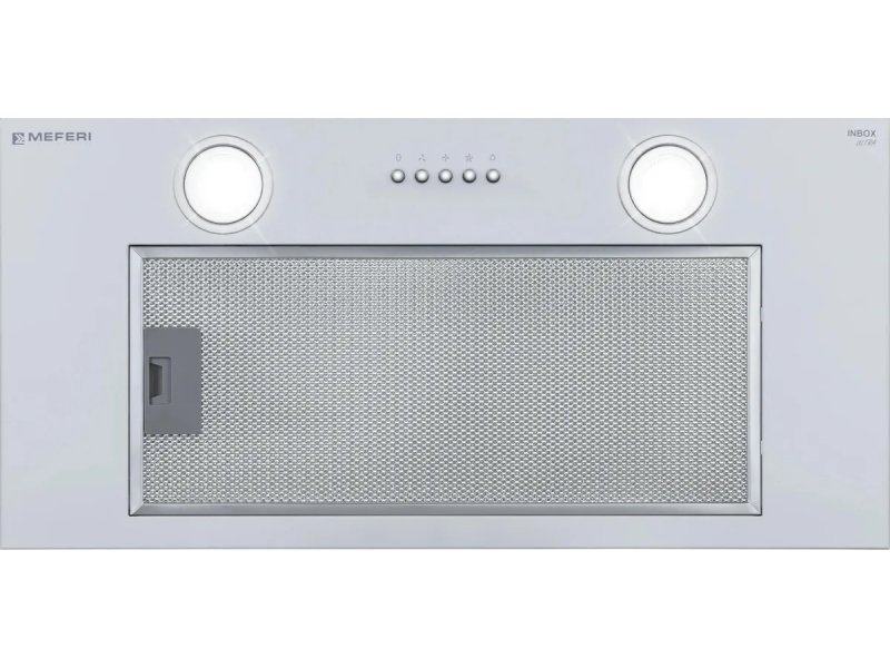 Meferi Ultra InBox60WH открытый металлический жировой фильтр &mdash; доступ для снятия и промывки