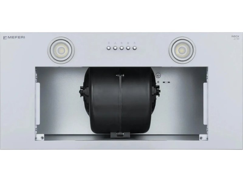 Meferi Ultra InBox60WH внутренний мотор-вентилятор &mdash; одномоторная компоновка, металлические направляющие