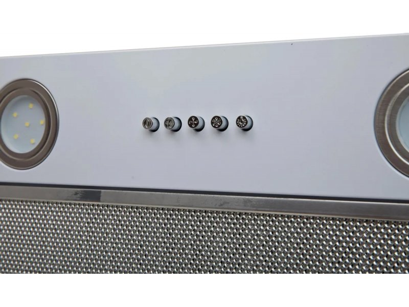 Oasis UM-52W панель управления крупный план два круглых LED светильника пять кнопок включение скорость свет